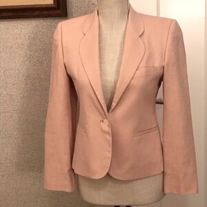 Evan Picone Vintage Pink Blazer Size 4P